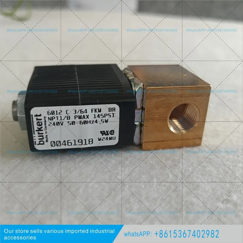 BURKERT 6012 C 552295 솔레노이드 밸브