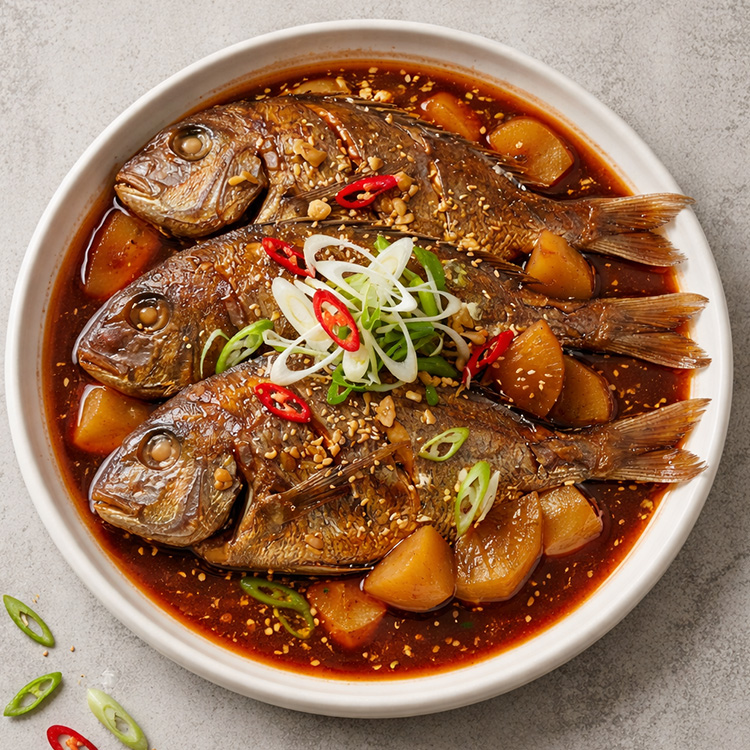국내산 자연산 반건조 참돔 250g 3미 - 상세 이미지 4