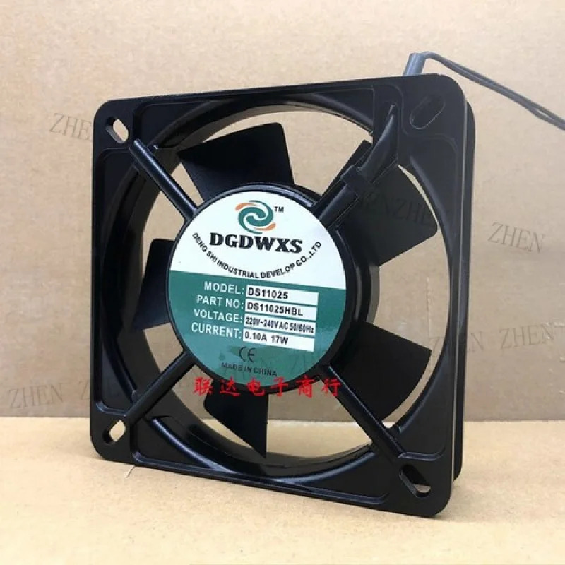 Y for DGDWXS DS11025HBL AC220V-240V 0.1A 11025 11CM 알루미늄프레임 팬
