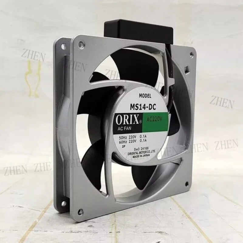 Y FOR ORIX MS14-DC AC220V 0.1A 140x140x28mm 14cm 알루미늄프레임 AC 냉각팬