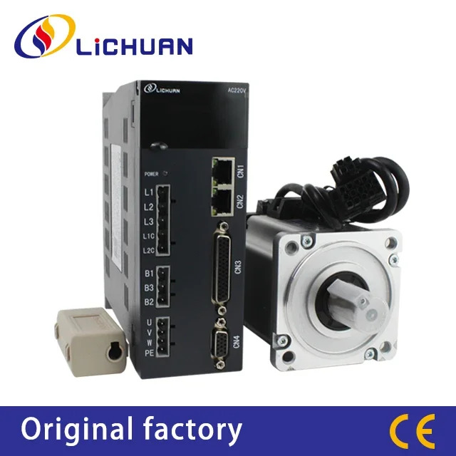 220V 2.6KW AC 서보모터 10N.M. 2500RPM 단상 드라이브 영구자석 드라이버