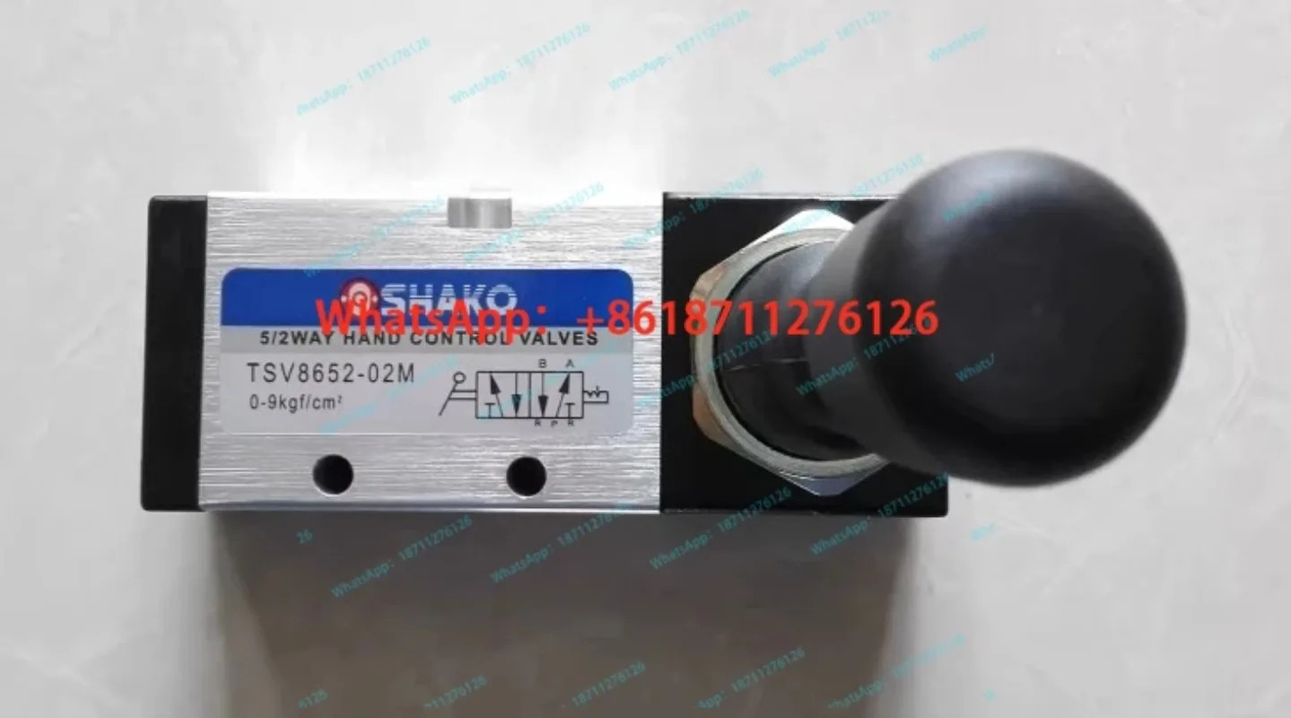 샤크 뉴공 수동 밸브 TSV8652-02M 0 핸드 풀 TSV86522M TSV8753-02M