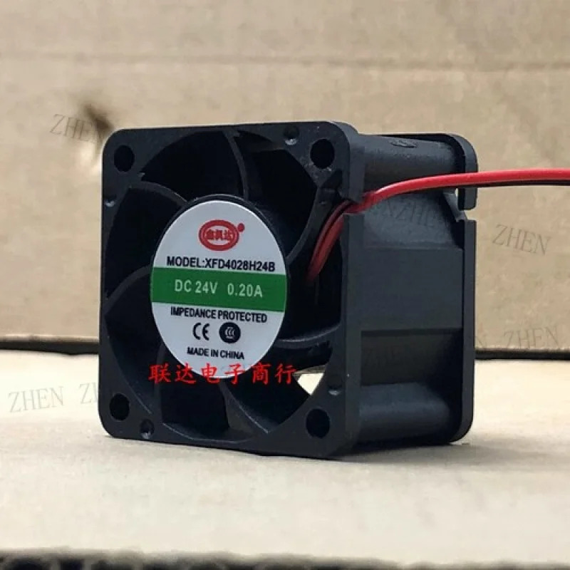 Y XFD4028H24B DC24V 0.20A 4028 4CM 2선식 냉각팬기능