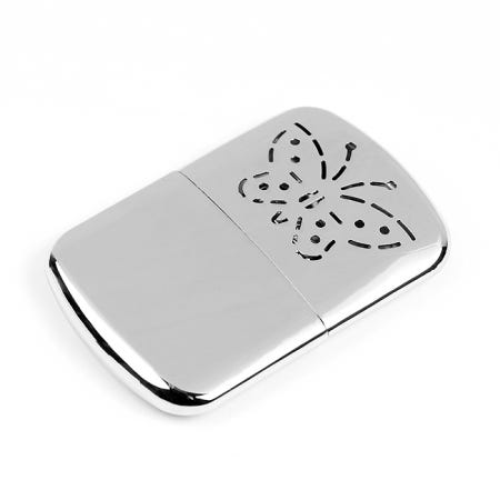 Jishui Changsheng Leather Glove Factory / ㈜Tree 포켓 손난로 오일 충전식 놀이공원 눈썰매 겨울외출 휴대용손난로 군인 10cm