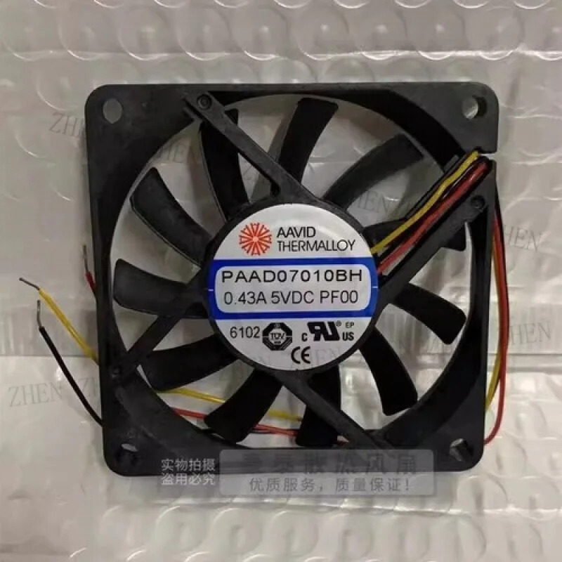 Y PAAD07010BH DC5V 0.43A 3선 냉각팬용