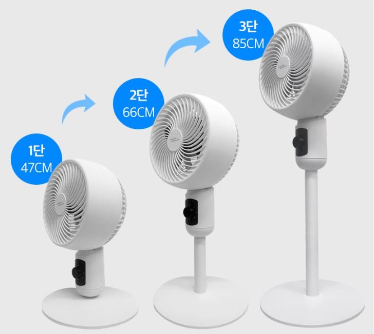 대웅모닝컴 선풍기 써큘레이터 DWF-C832HM 가정용 저소음 이미지 8