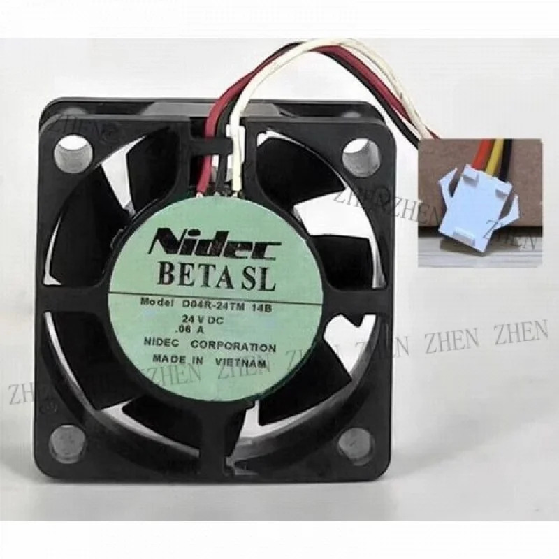 Y D04R-24TM 14B 냉각팬 4015 DC24V 0.06A 4CM 3핀