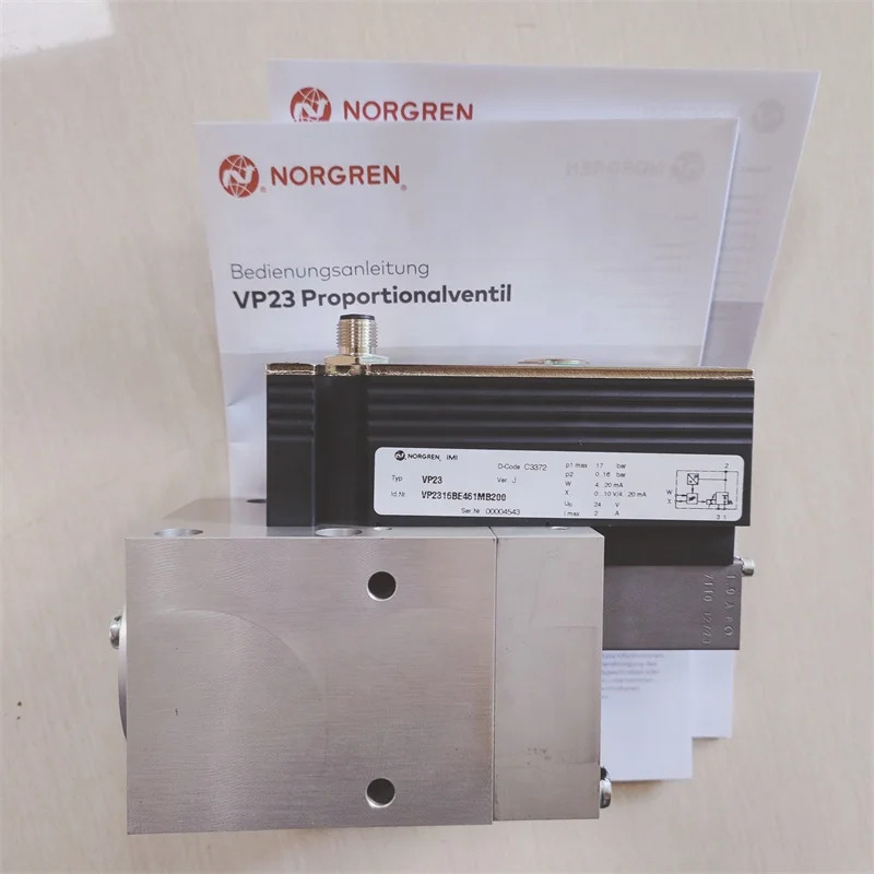 압력 제어 밸브 솔레노이드 VP2310BE461MB200 노그렌 공압