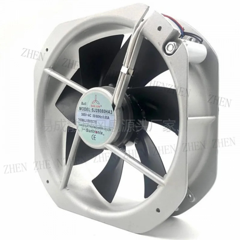 Y for SANJUN SJ28080HA3 AC380V 0.65A 28CM AC 냉각팬
