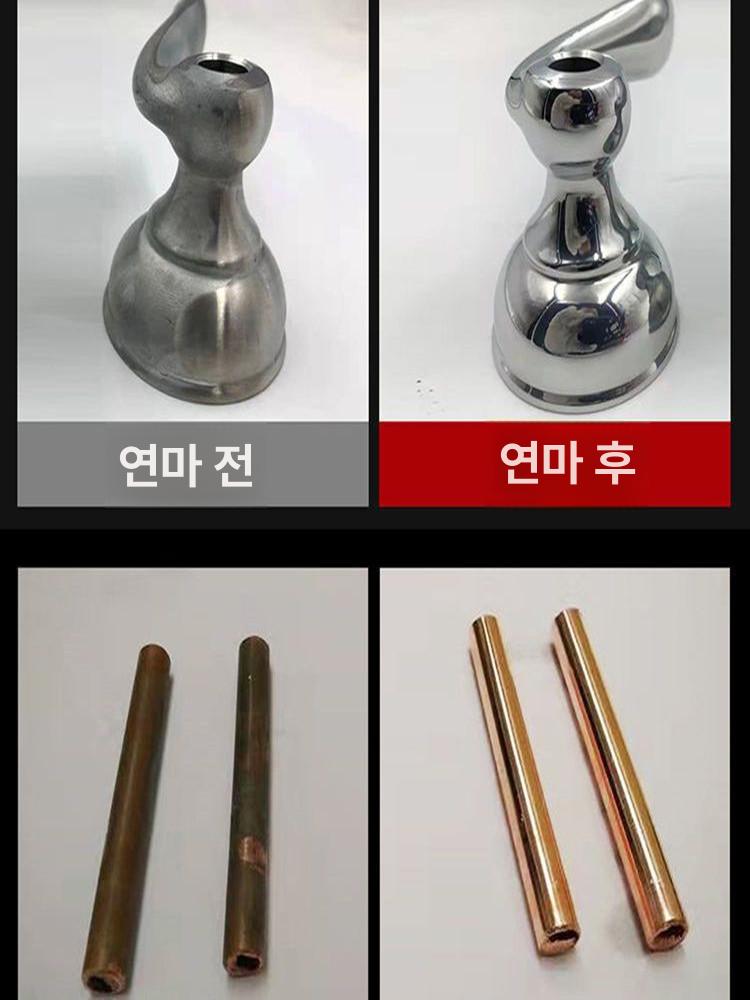 진동 바렐 연마기 100l 폴리싱 산업용 원통 왁싱기 부품 바렐기 그라인더 광택 디버링 - 상세 이미지 4