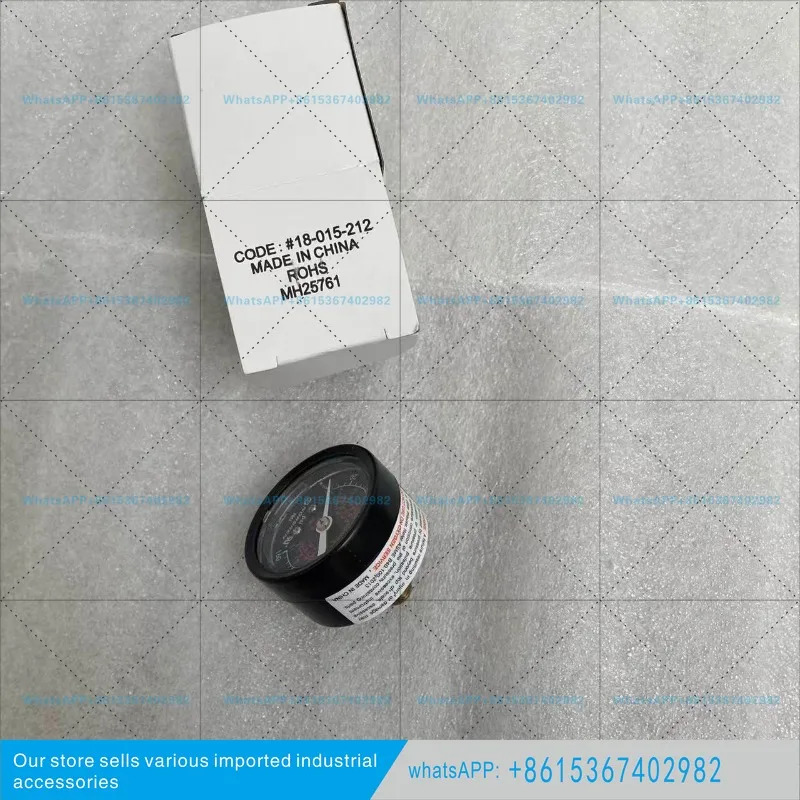 18-015-212 노그렌 압력계 1/8인치 NPT 나사 0-11바/1.1Mpa/40mm