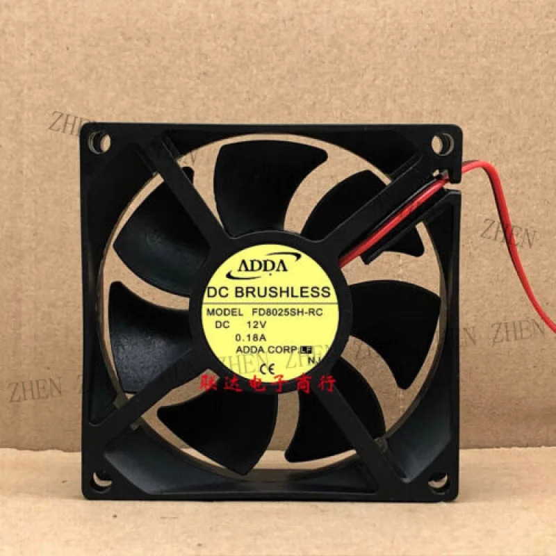 Y FD8025SH-RC DC12V 0.18A 8025 8cm 냉각팬