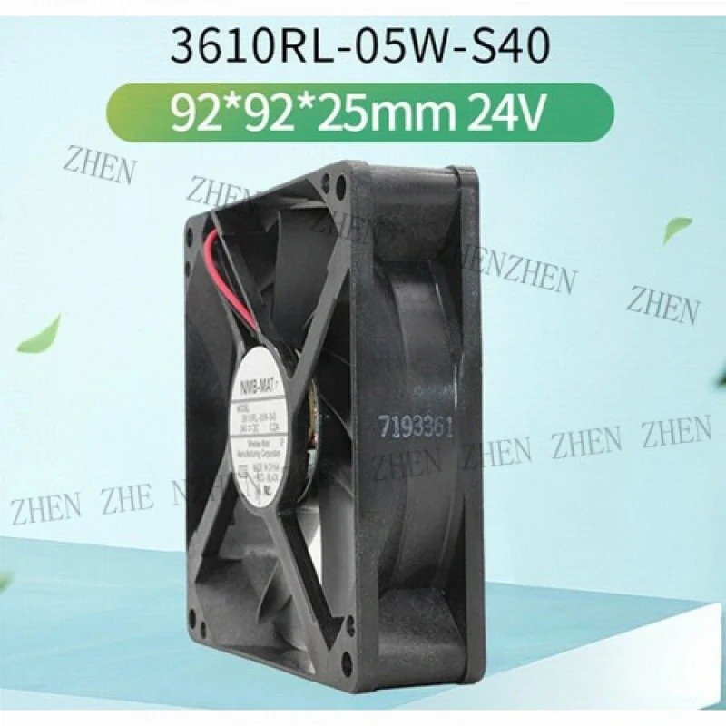 Y 3610RL-05W-S40 9025 24V 0.22A 냉각팬