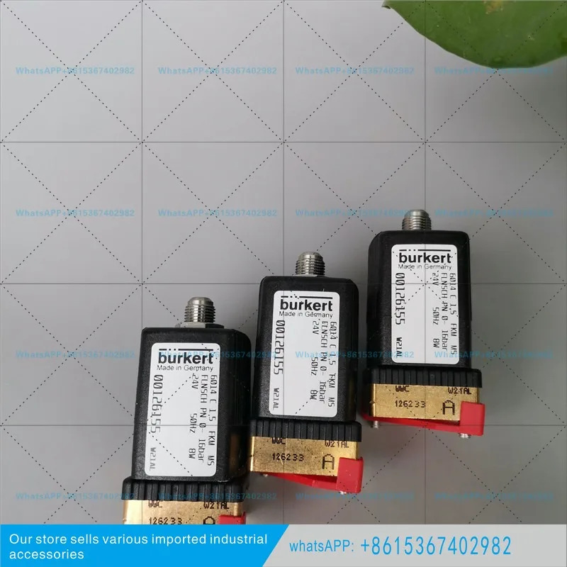 버커트 6014 C 1.5 24V 50Hz 00126155 솔레노이드 밸브