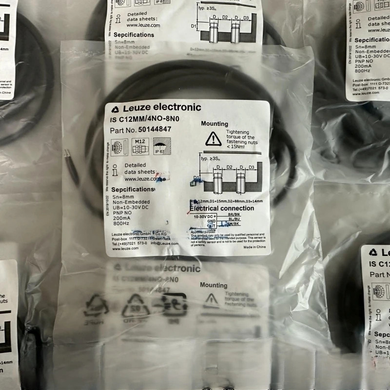 Leuze 센서 IS C12MM/2NO-8N0 4E0-M12 C12MM/4NO-8N0 C18MM/2N0 4NO-16N-M12 C18MM/2NO 4NO-8E0 212MM/4NO-4