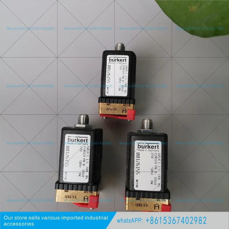 버커트 6014 C 1.5 24V 50Hz 00126155 솔레노이드 밸브