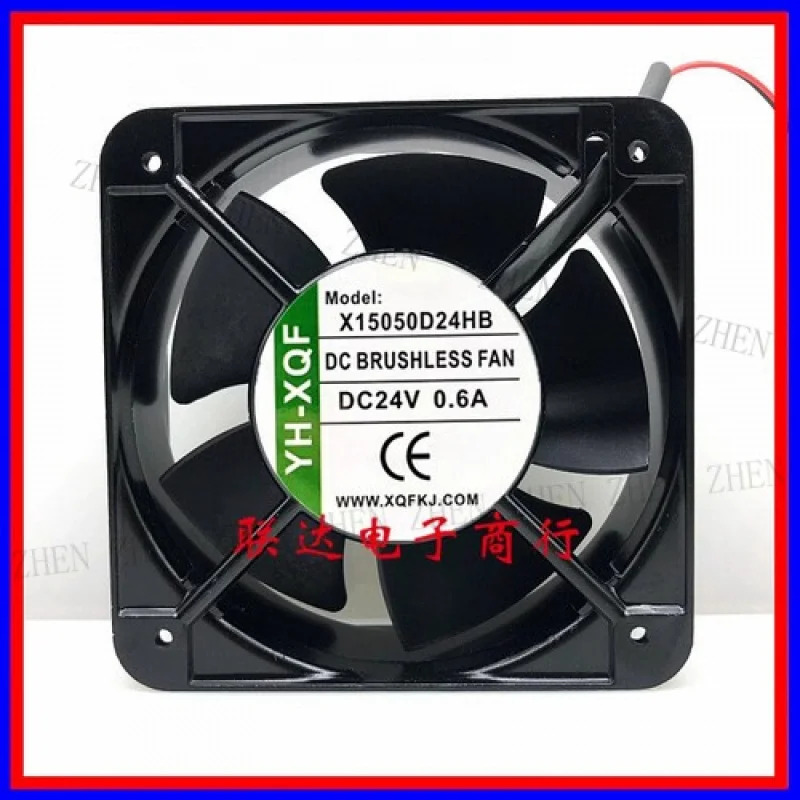 Y FOR YH-XQF X15050D24HB DC24V 0.6A 15050 15CM 인버터 냉각팬