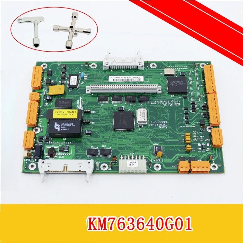 부품은 KONE 엘리베이터 무기계실 마더보드 LPUNC 보드 763643H03/H02 KM763640G01