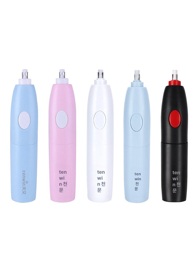 전동 지우개 충전식 학생 소묘 미대입시 핑크 드로잉 블루앤화이트 전동 지우개 (배터리 포함) - 상세 이미지 4