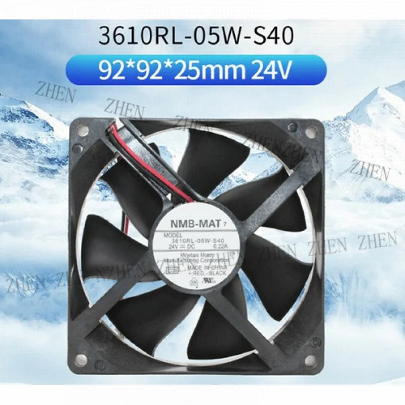 Y 3610RL-05W-S40 9025 24V 0.22A 냉각팬