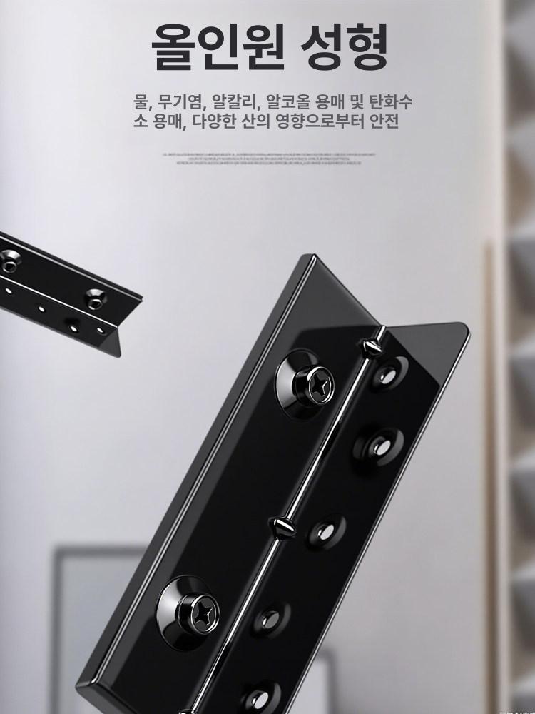 침대 경첩 나무 커넥터 고정 액세서리 지원 가구 브라켓 헤비 목재 철물 연결꺽쇠 패스너 - 상세 이미지 3