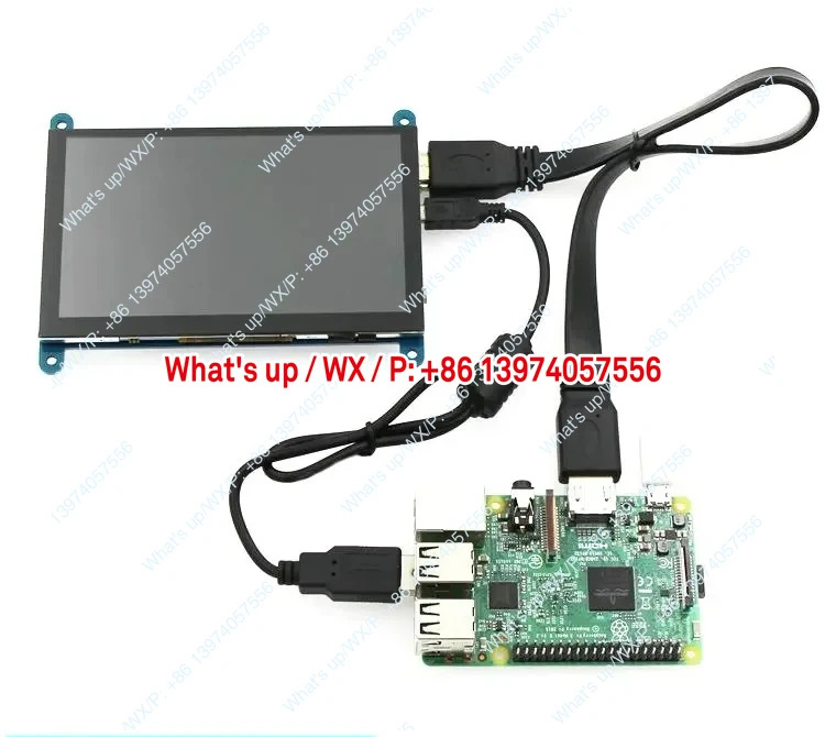 800x480 3B 4B 용량성 터치 스크린 HD LCD 디스플레이 USB 드라이버 5인치