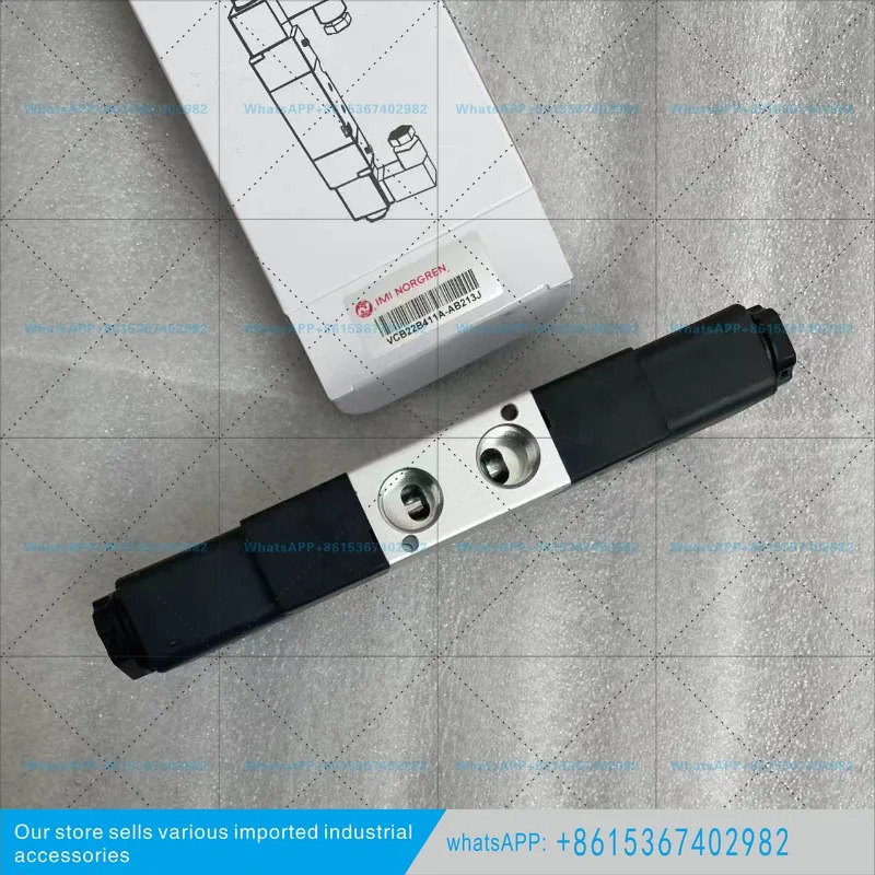 VCB22B411A-AB213J 노그렌 작동 솔레노이드 밸브 G1/4 나사 24DC