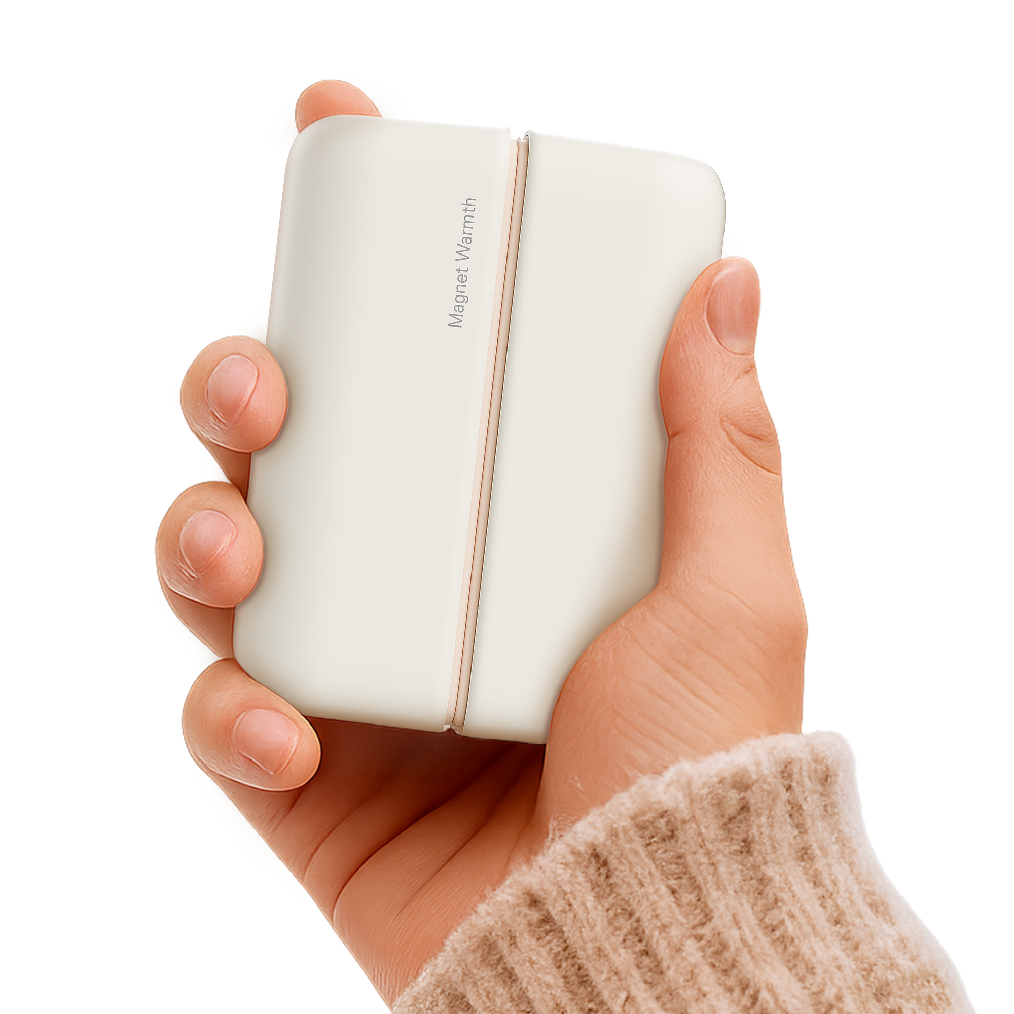 대용량 듀얼 마그네틱 손난로 6000mAh 겨울 캠핑 휴대용 충전식 핫팩 - 상세 이미지 4