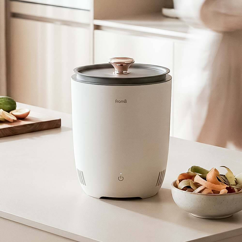 프롬비 냄새싹 음식물쓰레기 냉장고 가정용 음쓰 음식물 냉각처리기 FG257 베이지 제품 이미지