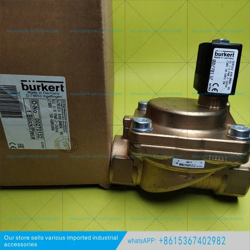 바오데 6281EV 솔레노이드 밸브 00270132A40G1 1/4 230v