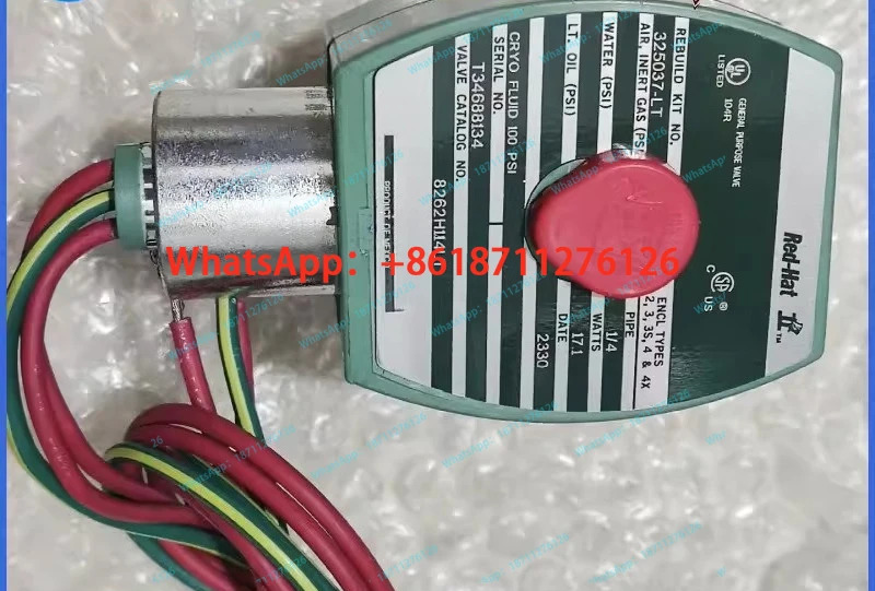극저온 액체 질소 특수 솔레노이드 밸브 8262H114LT AC220V
