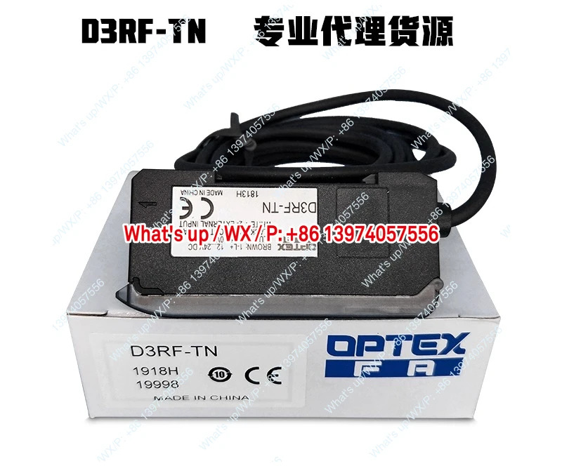 일본 OPTEX 섬유 감지 증폭기 NF-DB01-D4RF-T는 D3RF-TN-TP를 대체