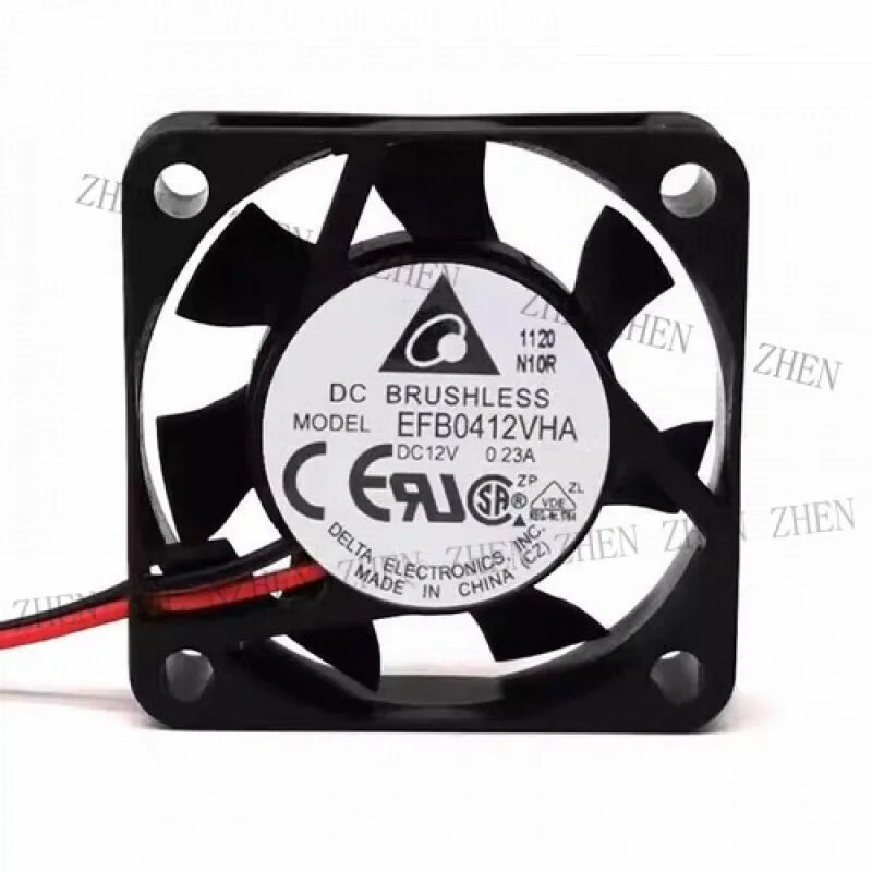 Y EFB0412VHA 4010 DC12V 0.23A 4CM 2선식 냉각팬