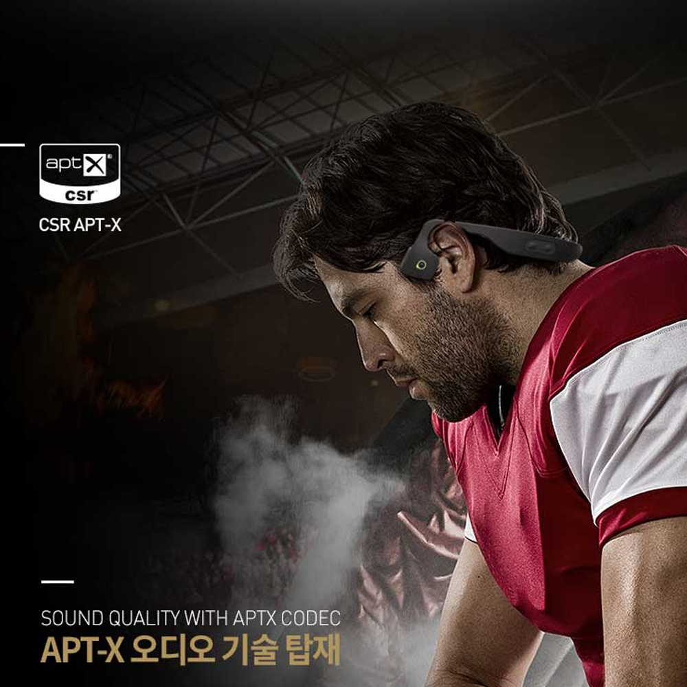 브리츠 무통증 골전도 블루투스이어폰 APT-X 운전용 아웃도어 스포츠 업무용 무선 이어폰 - 상세 이미지 3