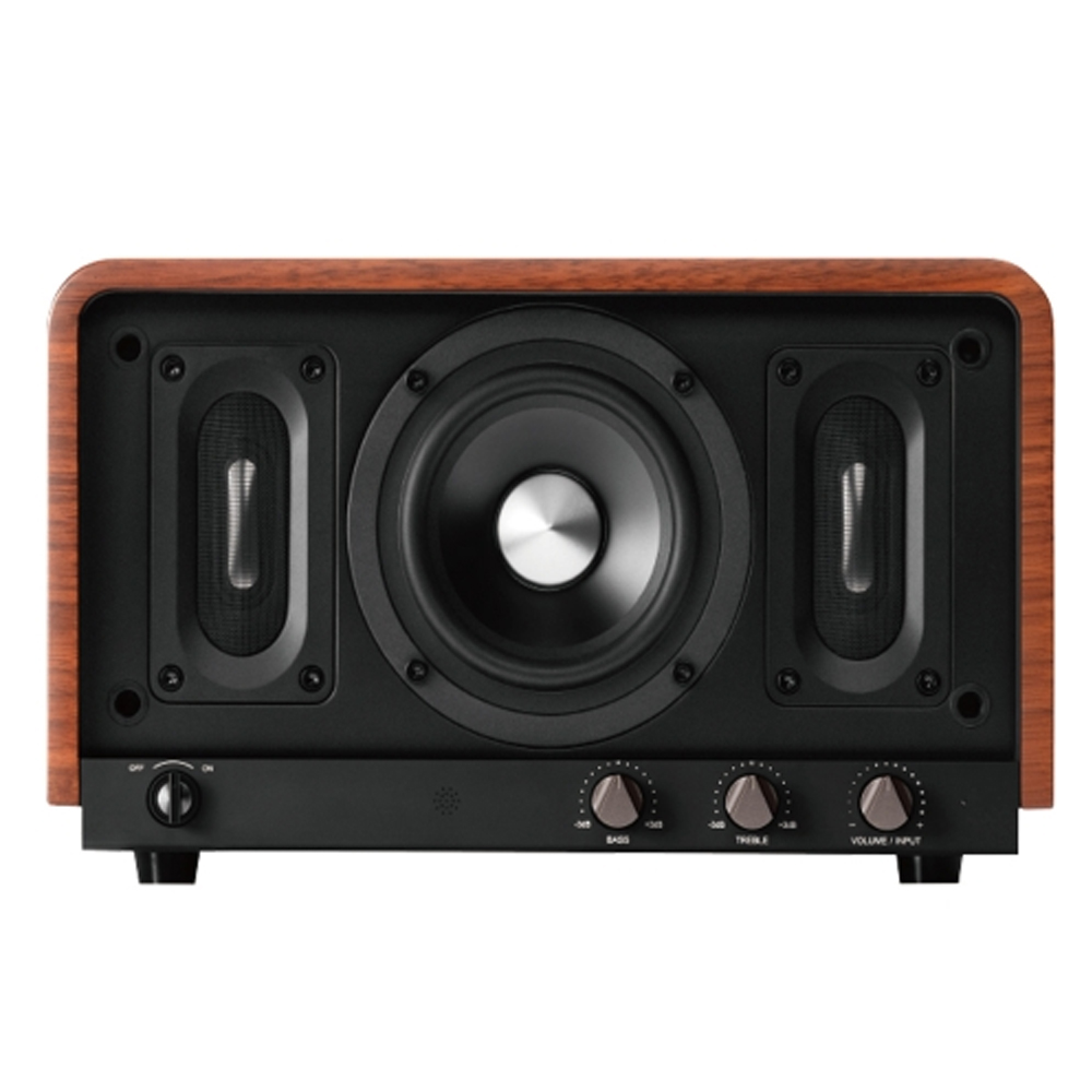 브리츠 AIR PULSE 레트로 액티브 오디오 블루투스 스피커 북쉘프 리모컨 RCA 60W - 상세 이미지 3