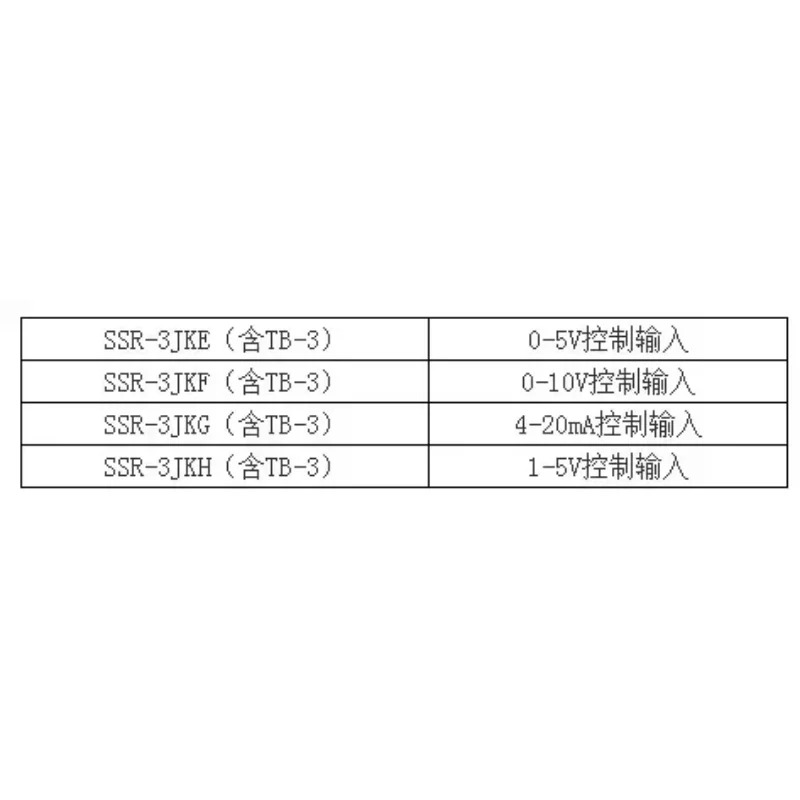 KEJIKEYI는 SSR-3JKG 솔리드 릴레이3상 위상 시프트 트리거 모듈로 TB-3이 포함되어 있습니다.