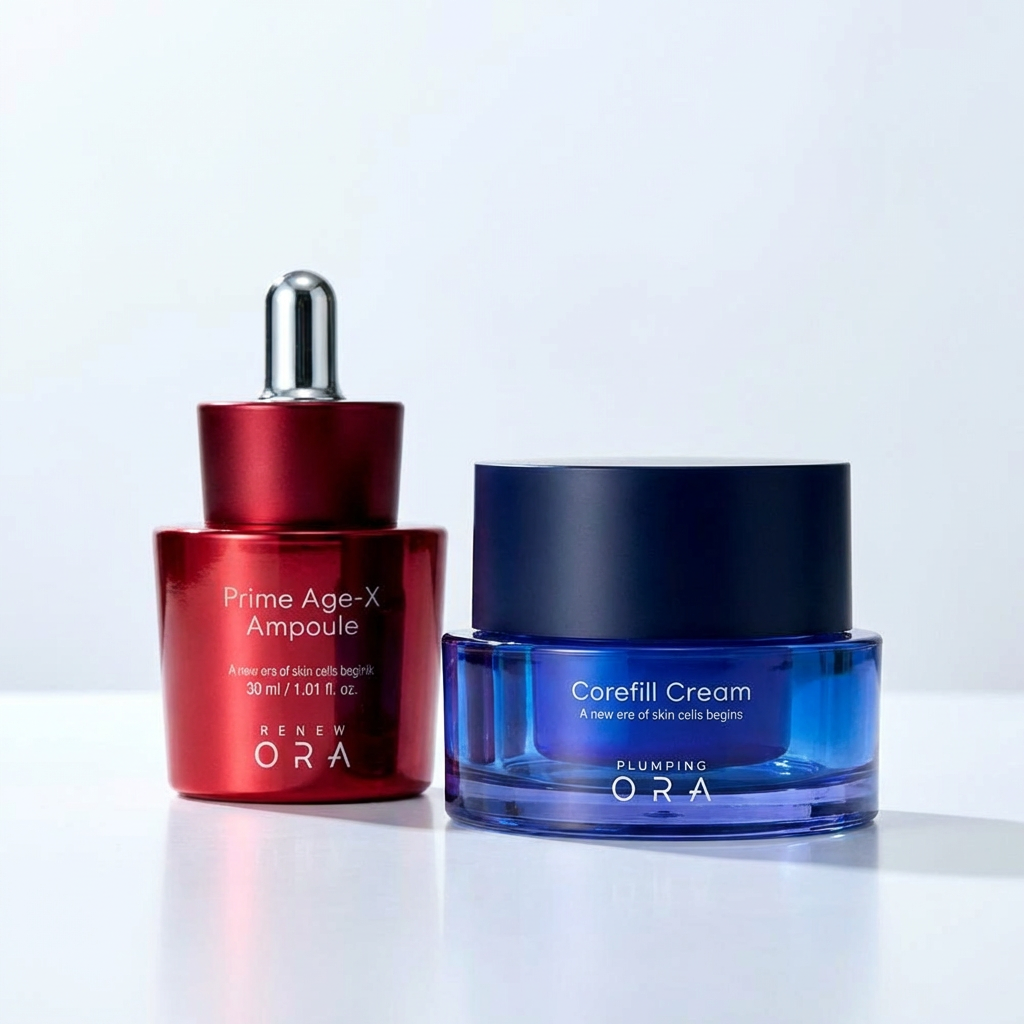 코어필 크림 50ml + 프라임 에이지엑스 앰플 30ml - 상품 이미지