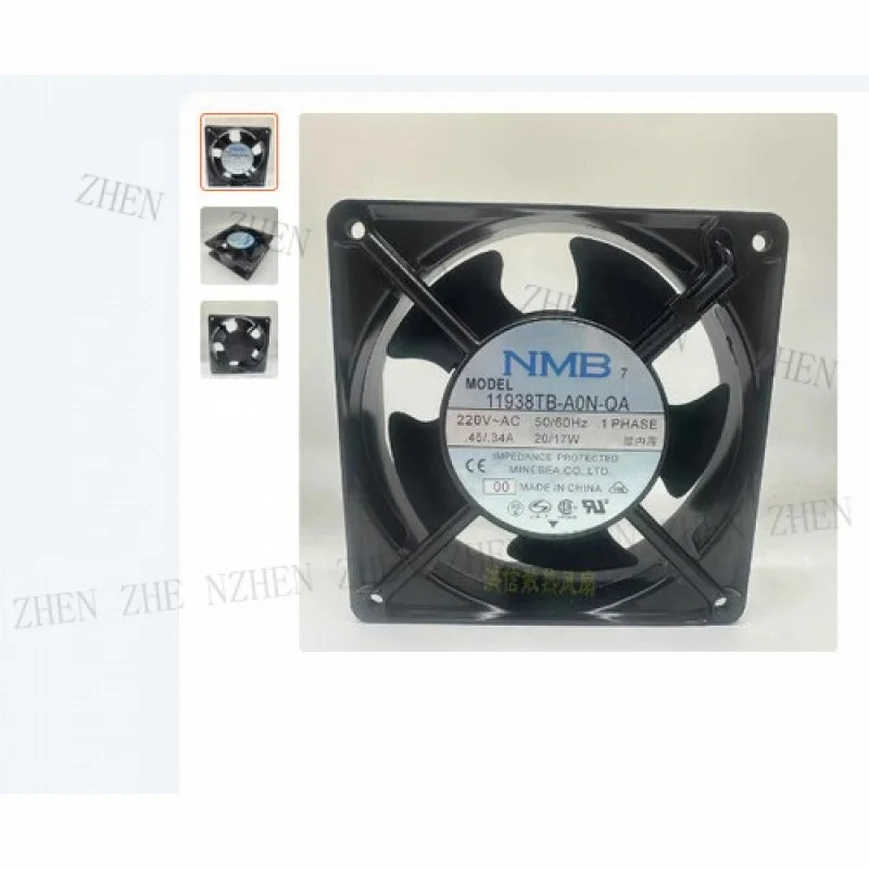 Y 팬 11938TB-A0N-QA AC220V 12038 12CM 알루미늄프레임 냉각팬