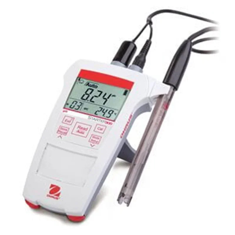 Veidt Weighing Ohaus ST300 ZH 고정밀 벤치탑 6 in 1 PHS-26C 온라감지기 PH 측정기 온도 수질 모니터