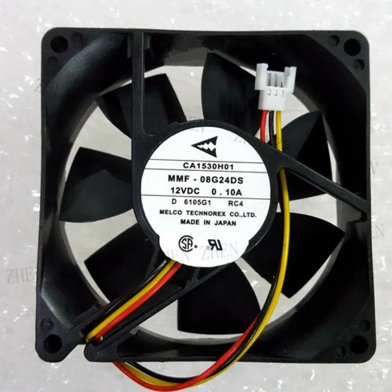 Y MMF-08G24DS-RC4 냉각팬 8025 DC24V 0.10A 8CM 3핀