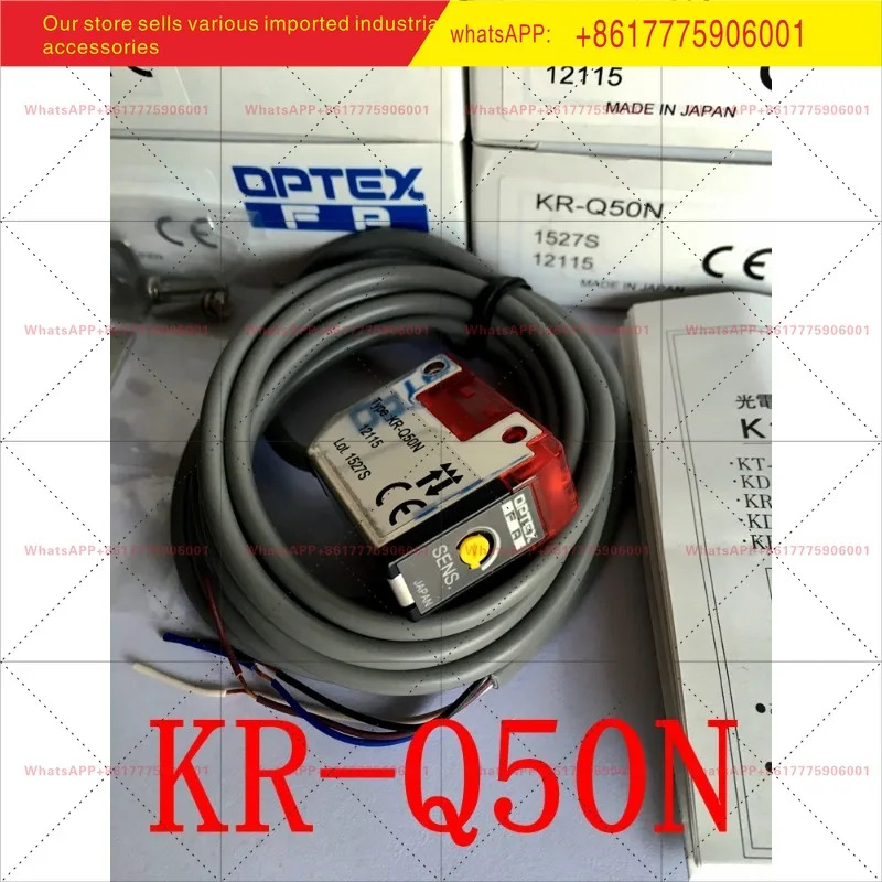 오리지널 OPTEX 광전스위치 KR-Q50N KR-Q50P KR-Q50NW