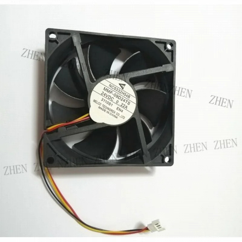 Y FOR NC5332H54B MMF-09D24TS-EN4 냉각팬 9025 DC24V 0.22A 9CM 4핀