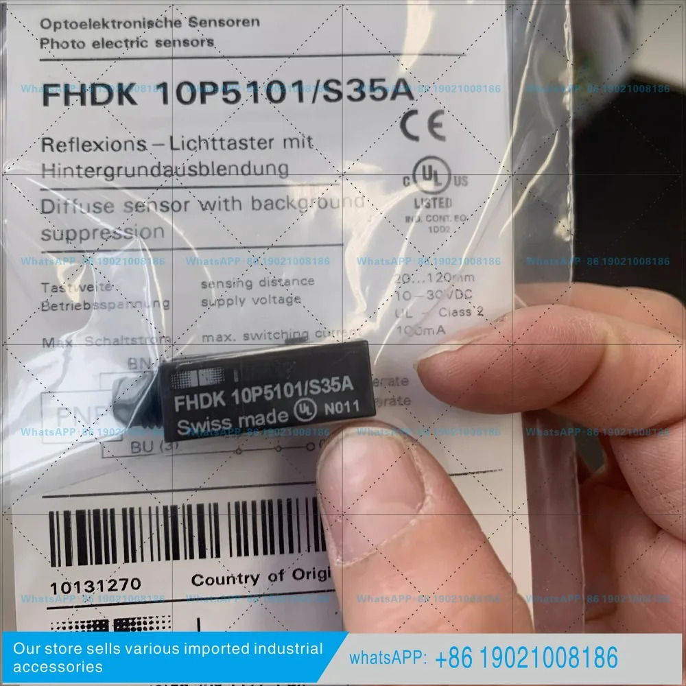 FHDK 10P5101/S35A 10131270 확산 반사 광전센서