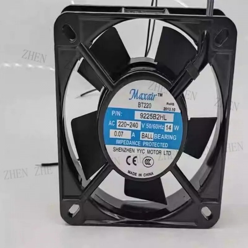 Y 9225B2HL AC220V-240V 0.07A 2선식 냉각팬