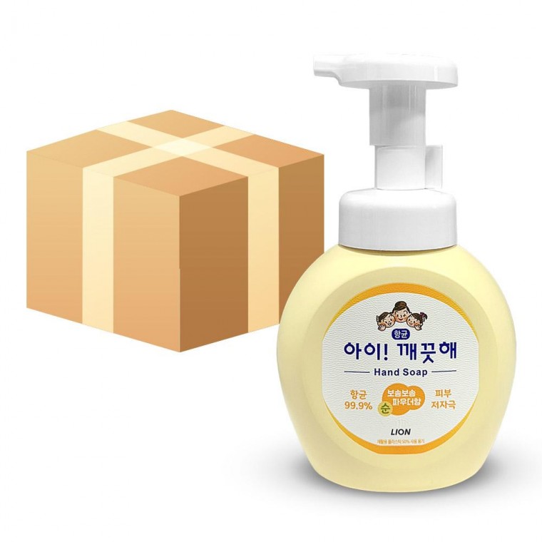 아이깨끗해 순 파우더 핸드워시 용기 250ml 18개 - 상품 이미지