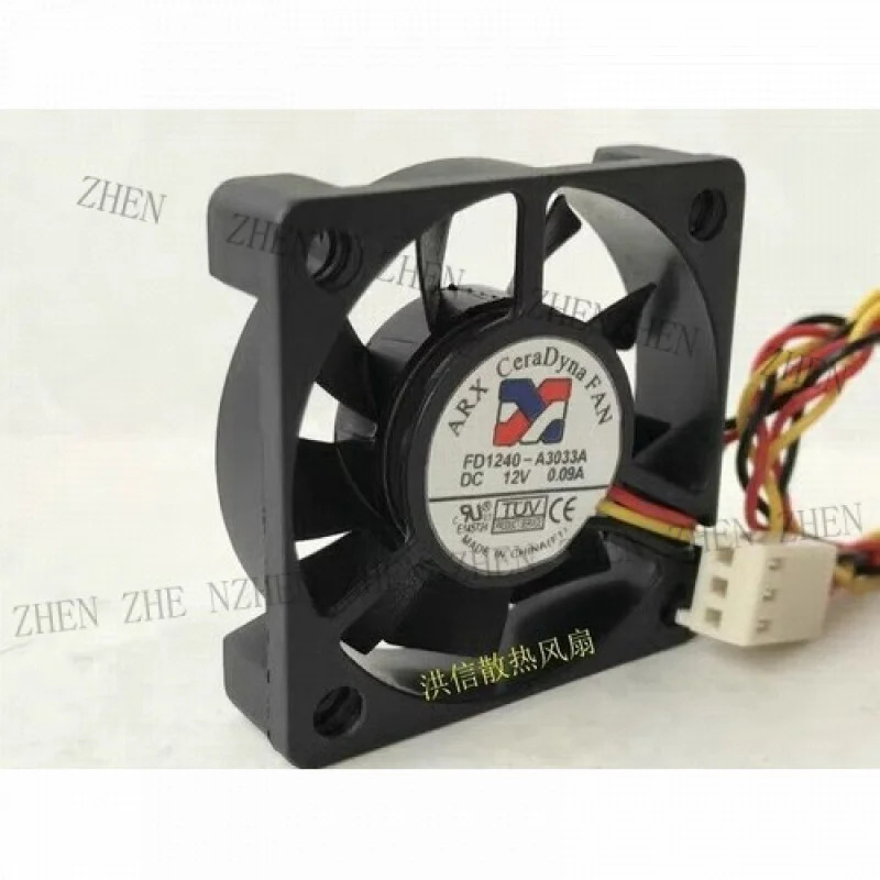 Y FOR ARX 4010 FD1240-A3033A DC12V 0.09A 4CM 3선 냉각팬