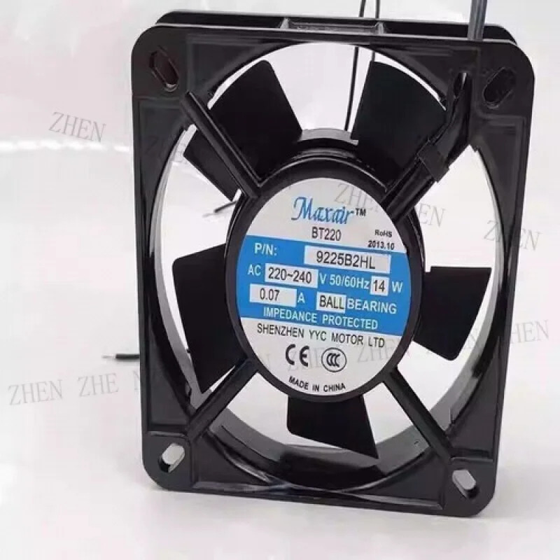 Y 9225B2HL AC220V-240V 0.07A 2선식 냉각팬