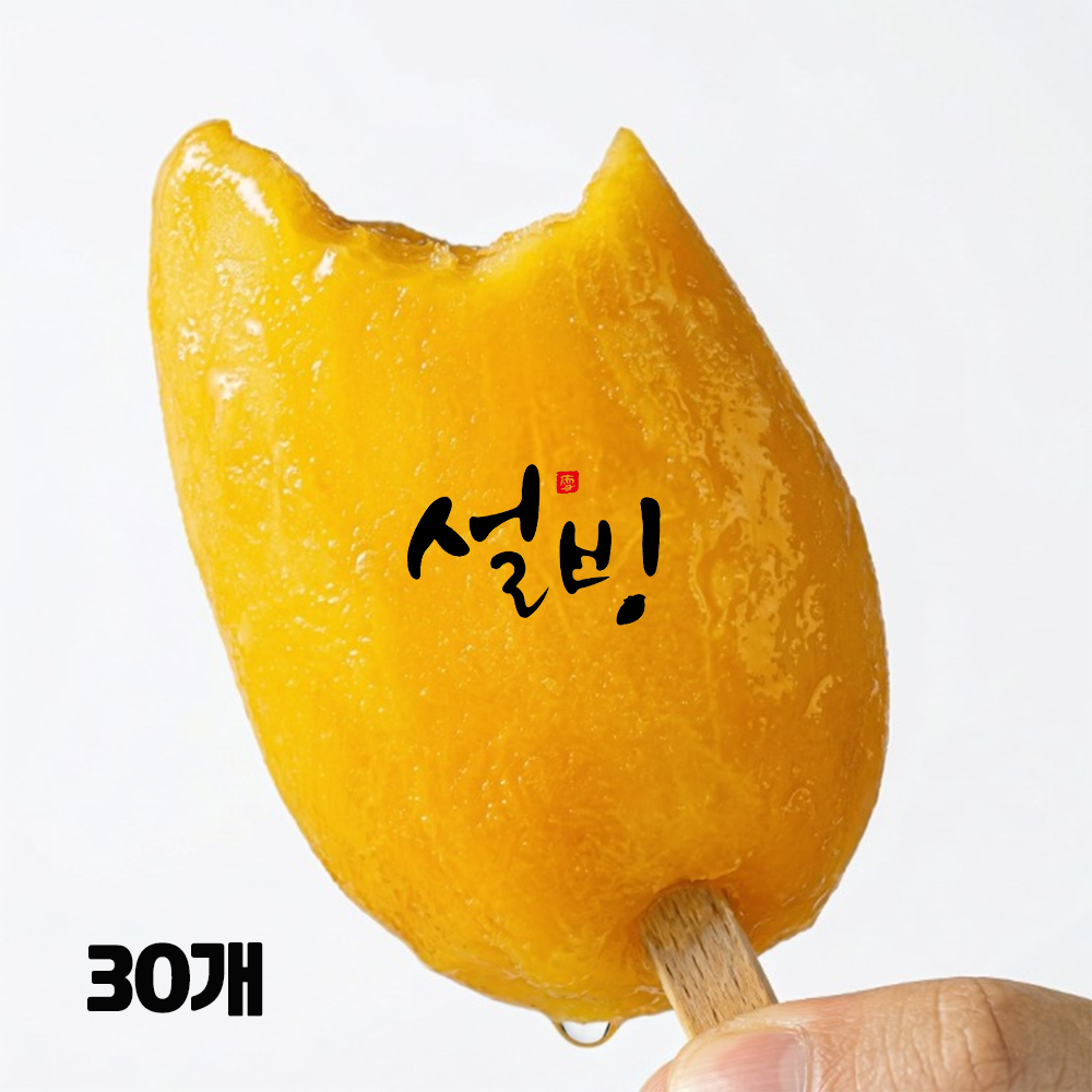 [팔톤상회] 아이스크림 대신 프리미엄 망고스틱 60g, 30개 - 상품 이미지