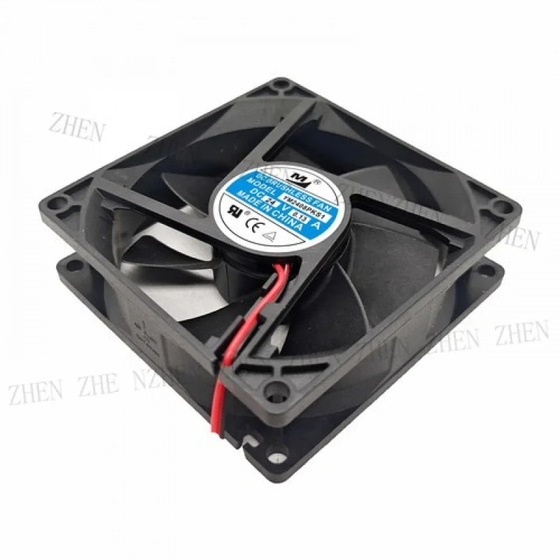 Y YM2408PKS1 DC24V 0.13A 2핀 냉각팬