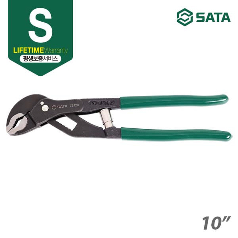 사타 SATA 퀵 조절 첼라 244mm(10인치) 72420 전기 수도 가스 설비 스틸배관 - 상세 이미지 2